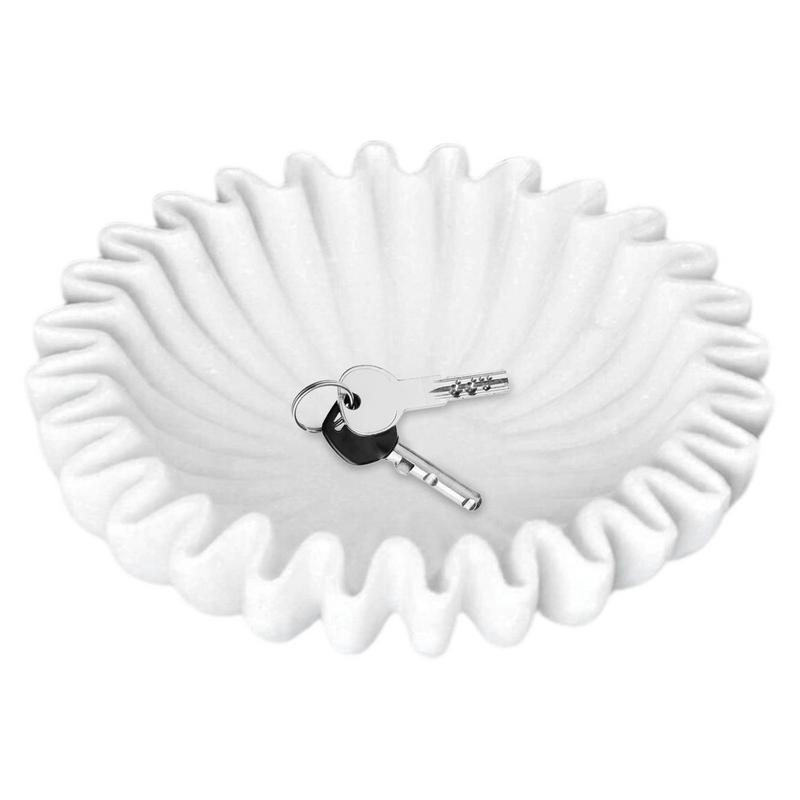 Home Cooking Dishes - Decorative Ruffle Bowl Serving Bowl For