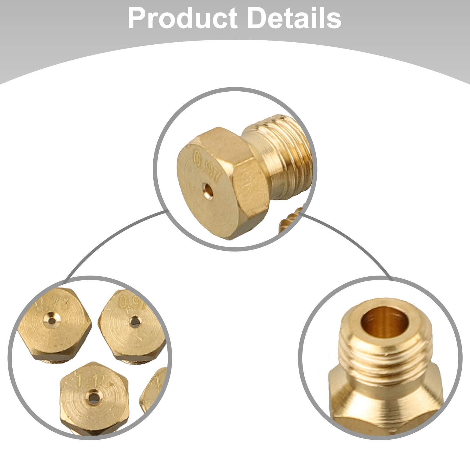 Home Cooking Services - 5PCS Gas Nozzles Burner Jets Nozzles