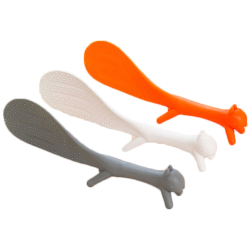 Home Cooking Services - Cute Squirrel Shaped Rice Spoon Non