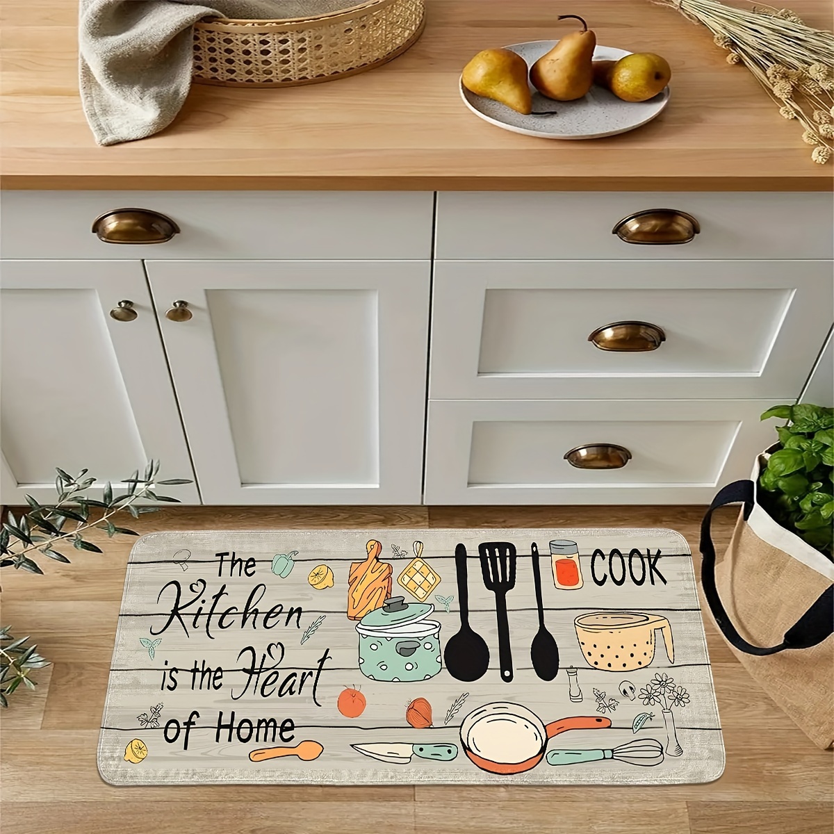 Kitchen Utensil Print Kitchen  - Home Cooking Quotes のレビューと価格