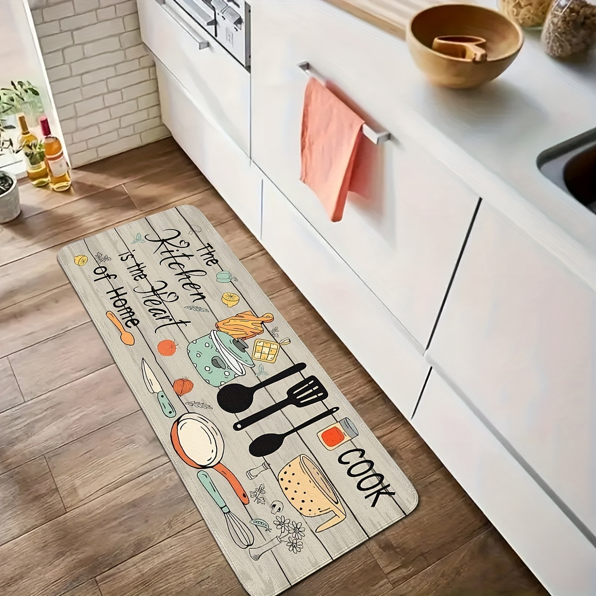 Kitchen Utensil Print Kitchen  - Home Cooking Quotes のレビューと価格