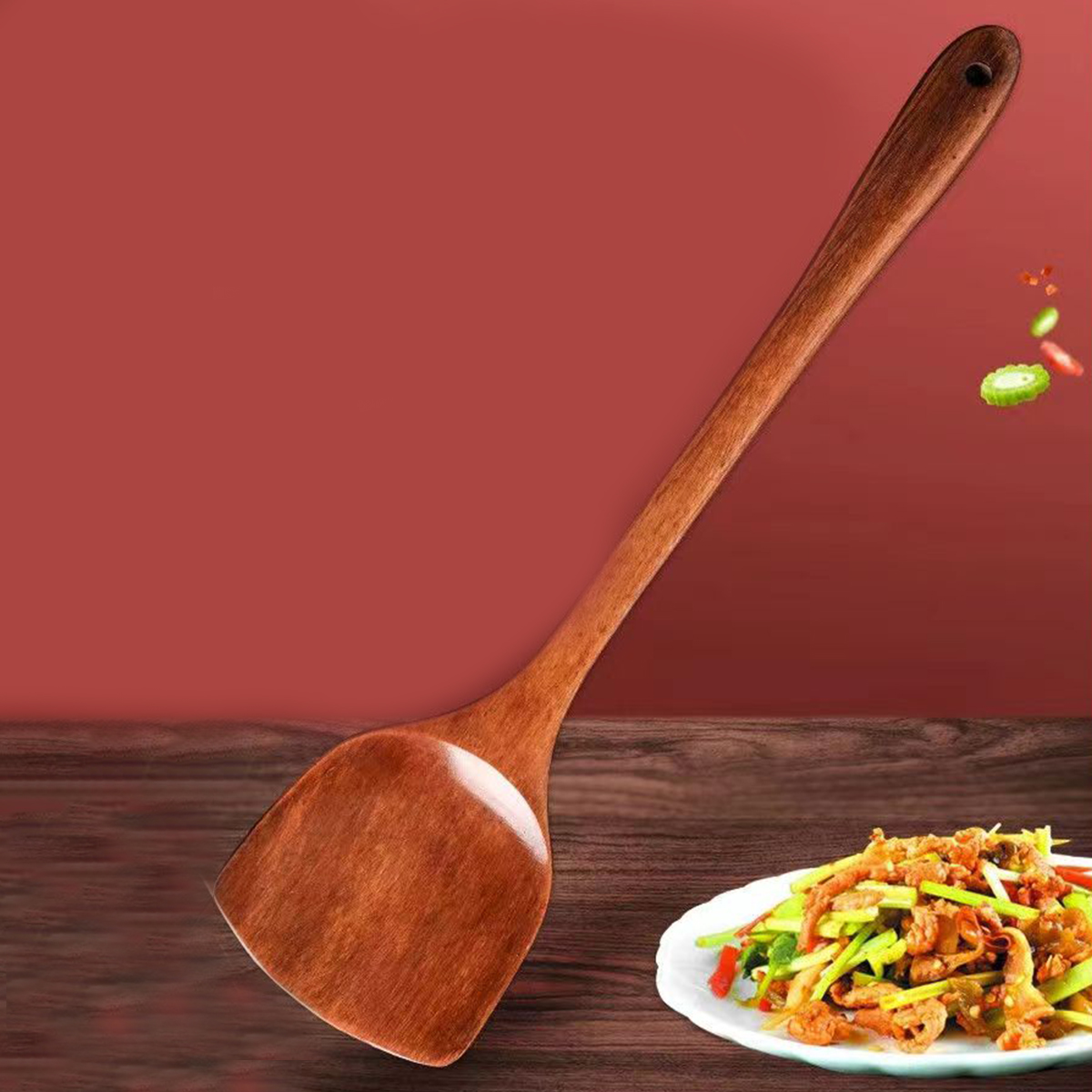 1pcs Home Spatula Wooden Spatu - Home Cooking Services のレビューと価格