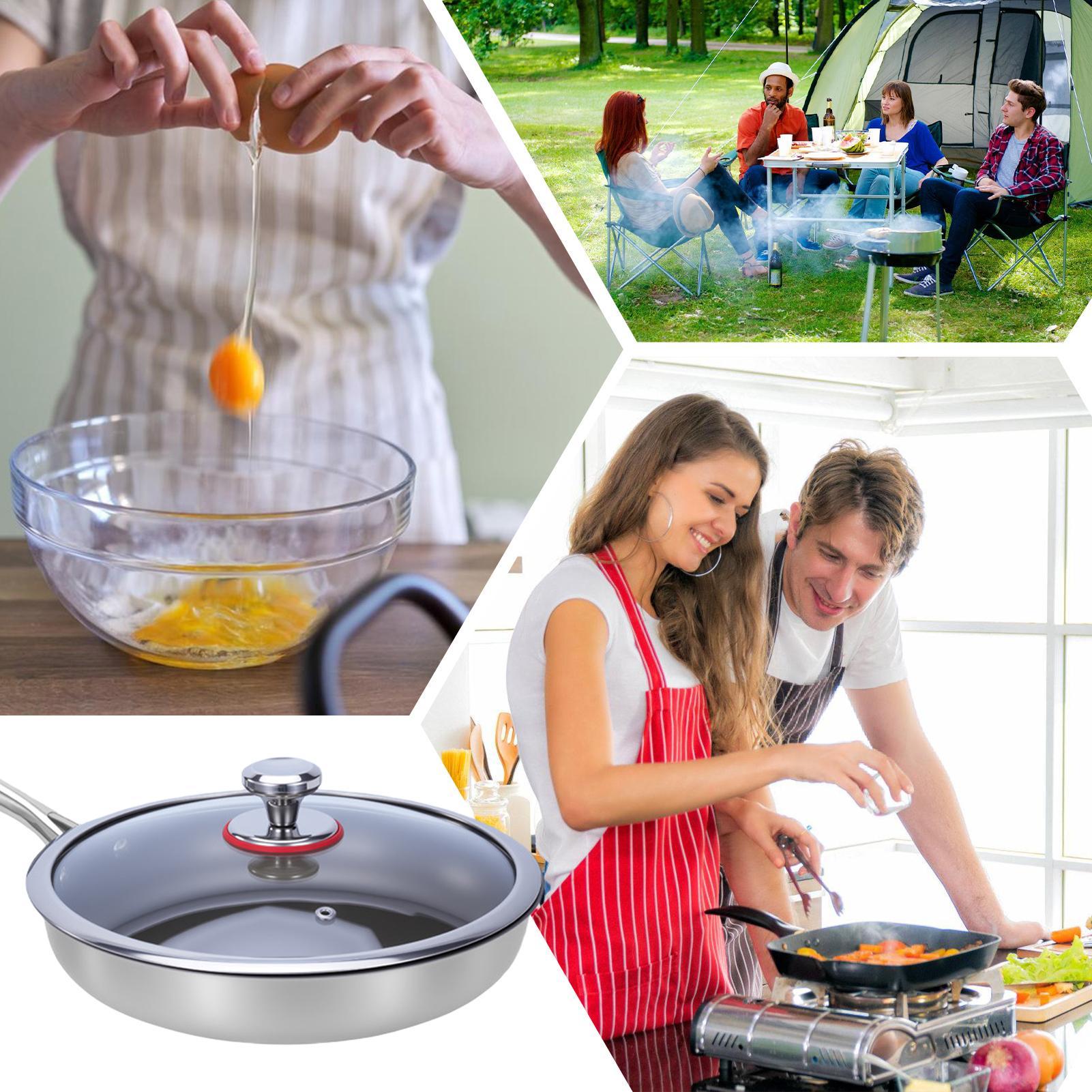 Titanium Cooking Pan Non-Stick - Home Cooking Meal のレビューと価格
