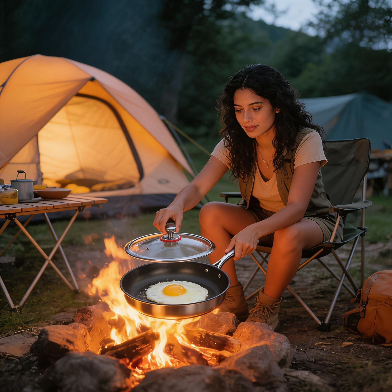 Titanium Cooking Pan Non-Stick - Home Cooking Meal のレビューと価格