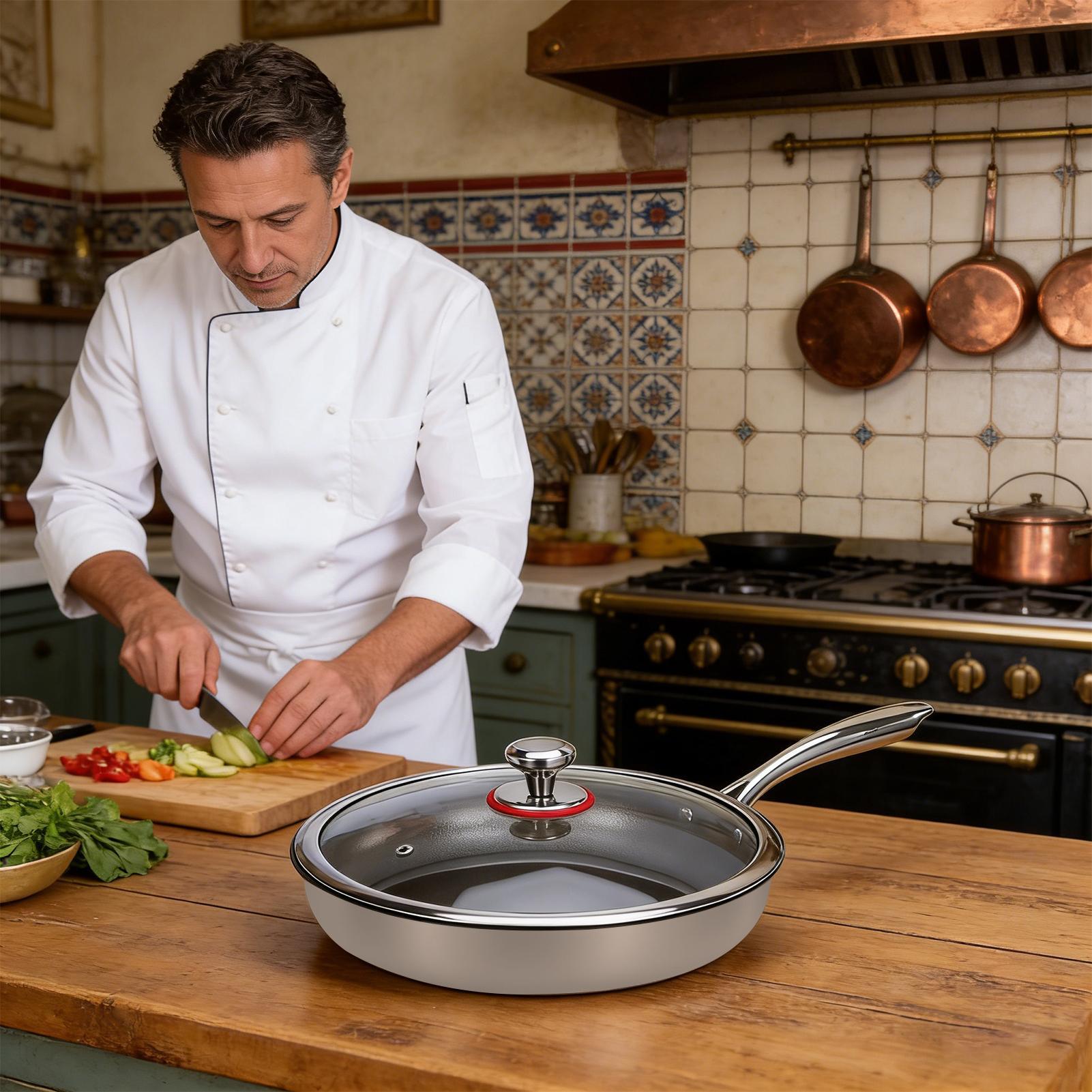 Titanium Cooking Pan Non-Stick - Home Cooking Meal のレビューと価格