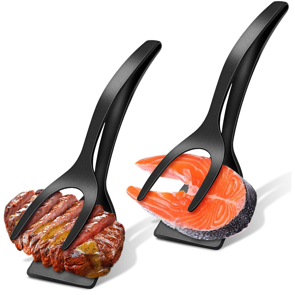 2 in 1 Grip Flip Spatula Clamp - Home Cooking In French のレビューと価格