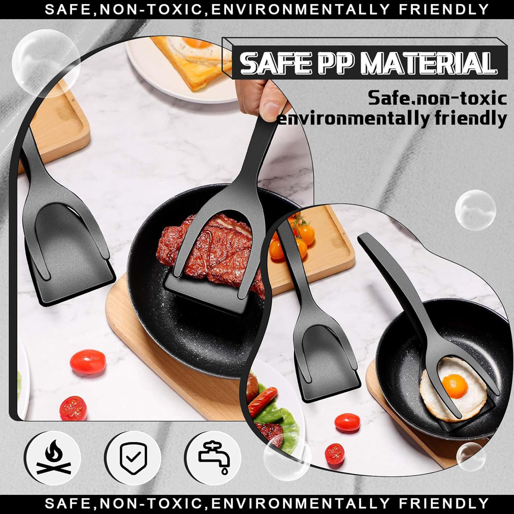 2 in 1 Grip Flip Spatula Clamp - Home Cooking In French のレビューと価格