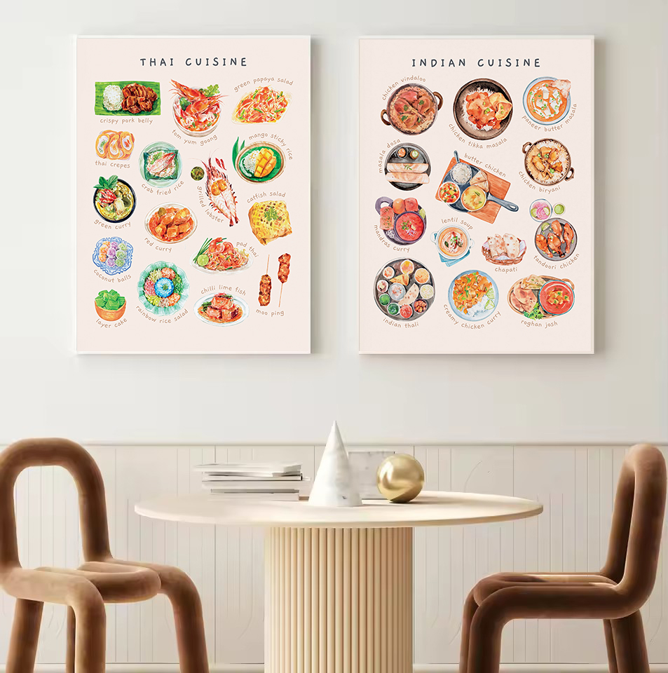 Watercolor Asian Cuisines Clas - Home Cooking Asian のレビューと価格