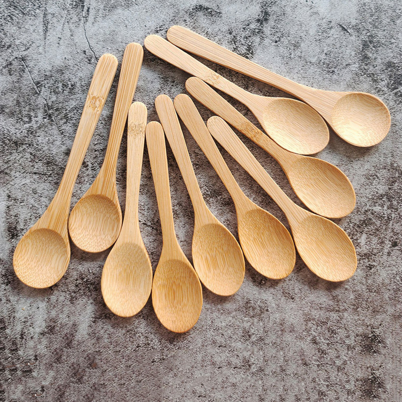 500Pcs Wooden Spoon Tea Spoons - Home Cooking Dishes のレビューと価格
