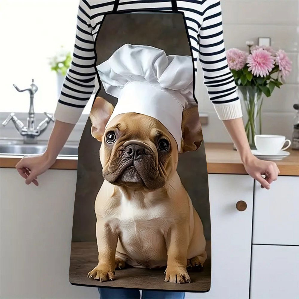 1pc French Bulldog Chef Apron  - Home Cooking For Dogs のレビューと価格