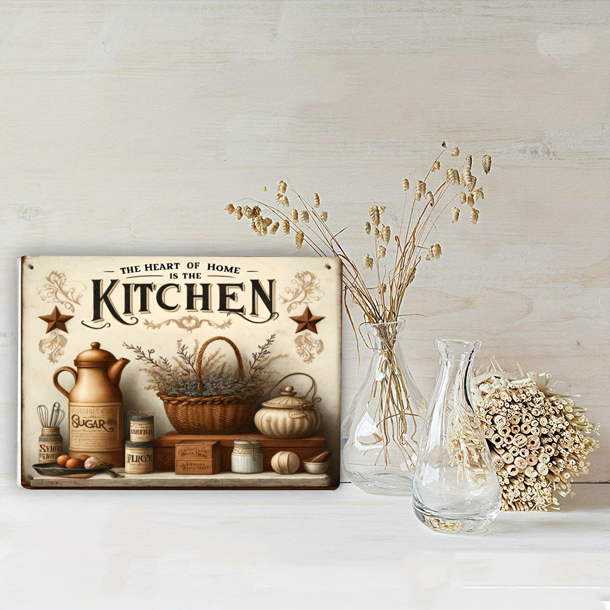 Vintage Kitchen Quote Metal Wa - Home Cooking Quotes のレビューと価格