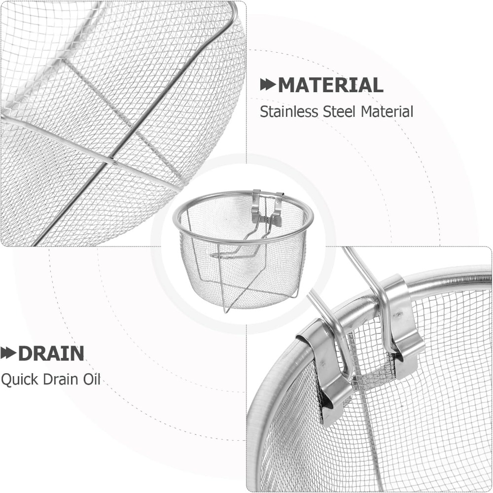 Round Fry Basket with Folding  - Home Cooking In French のレビューと価格