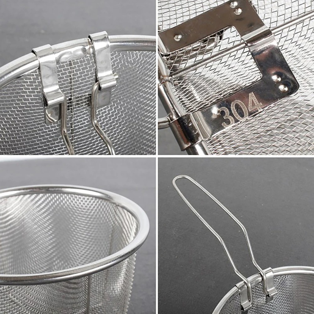 Round Fry Basket with Folding  - Home Cooking In French のレビューと価格