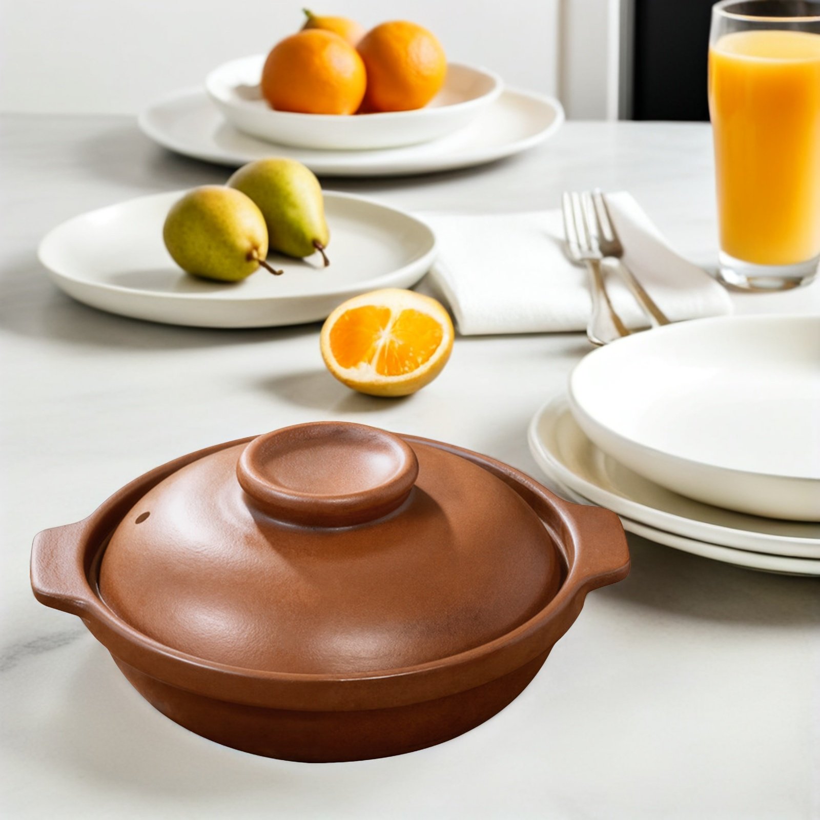 Terracotta Cooking Pot Lid Tra - Home Cooking Asian のレビューと価格