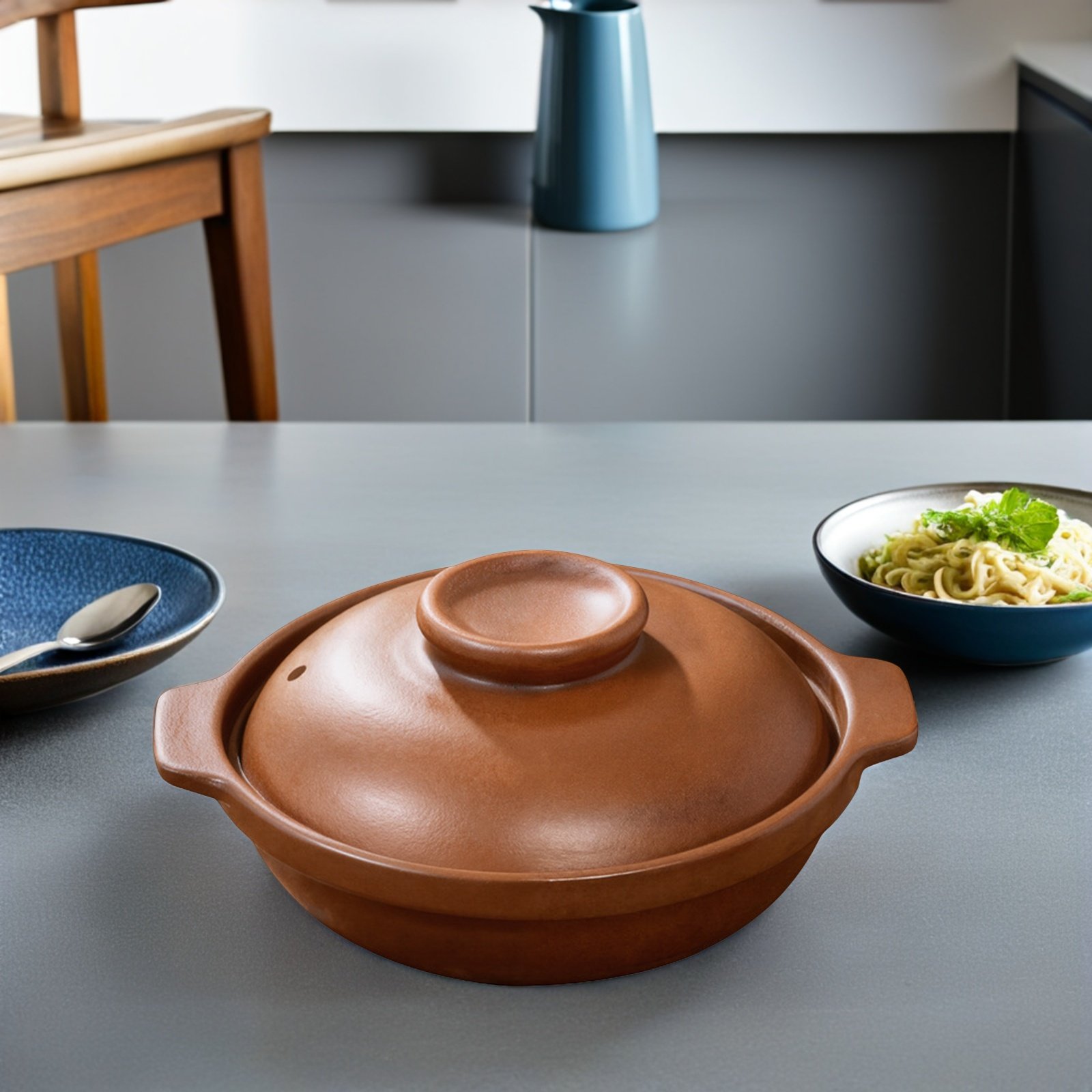 Terracotta Cooking Pot Lid Tra - Home Cooking Asian のレビューと価格