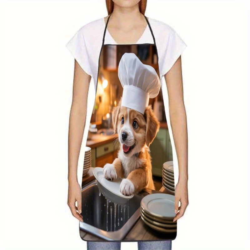 1pc Apron Featuring an Adorabl - Home Cooking For Dogs のレビューと価格