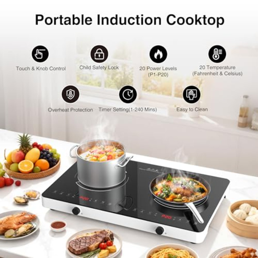 Countertop induction cooktop f - Home Cooking In のレビューと価格