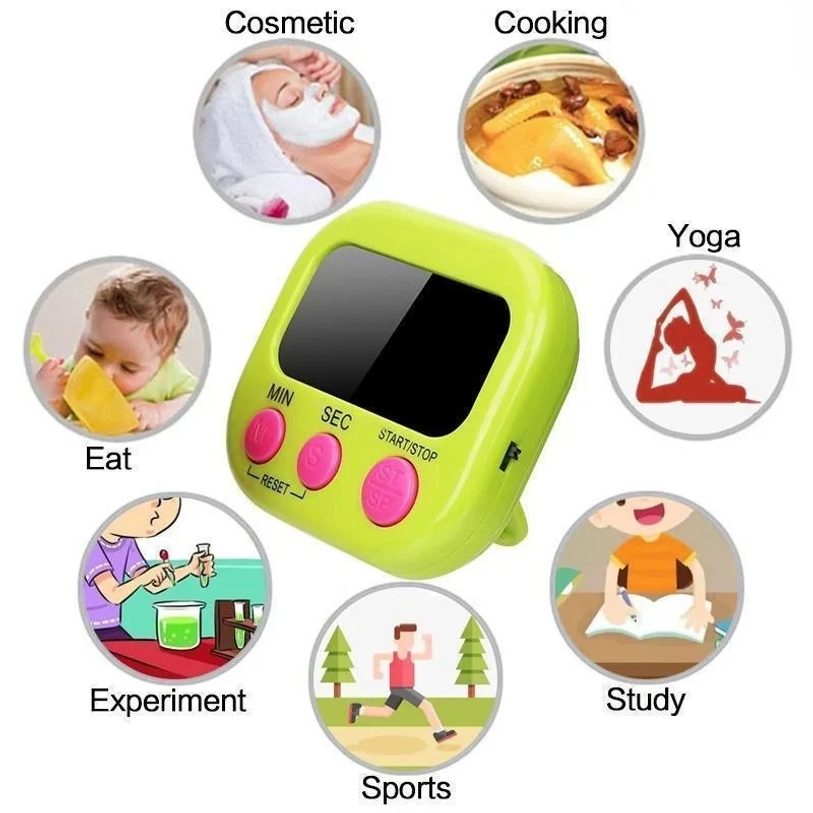 Kitchen Timer Magnetic LCD Dig - Home Cooking Services のレビューと価格