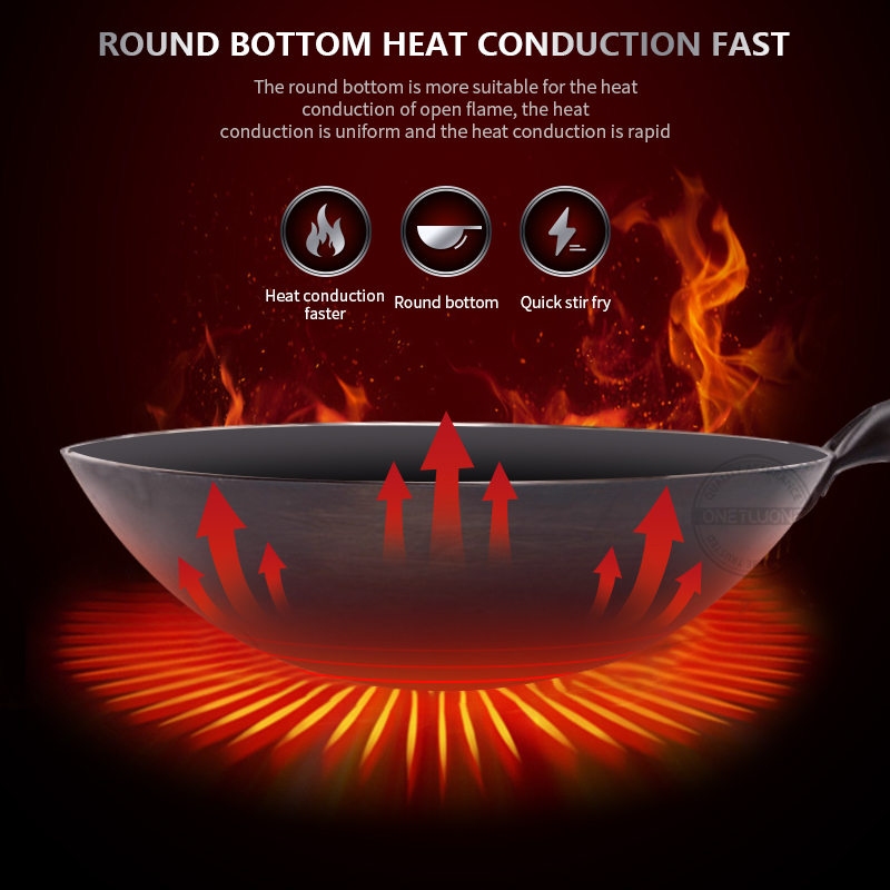 Iron Wok,30-36cm Hand Forging  - Home Cooking Chinese のレビューと価格