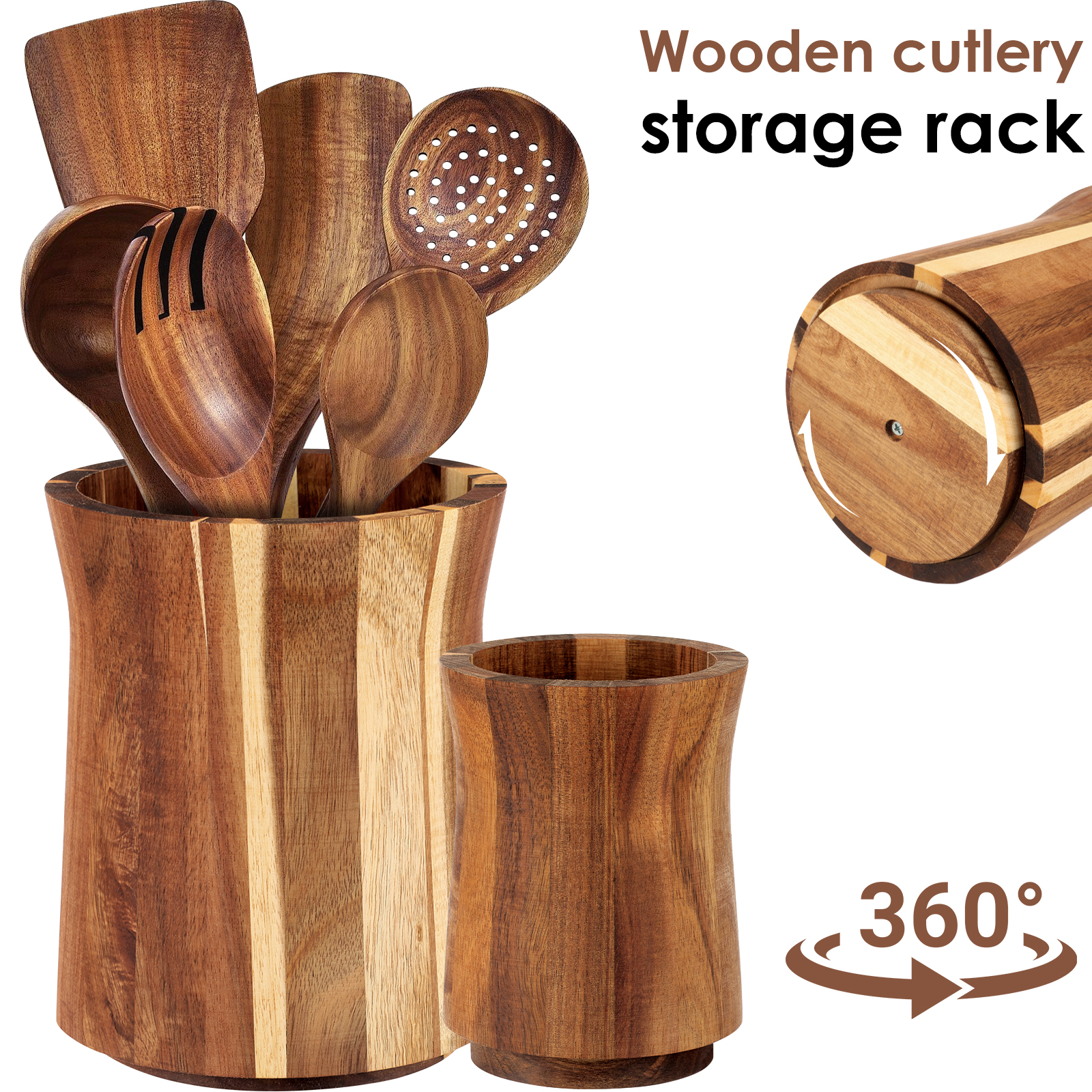 360° Rotating Utensil Holder W - Home Cooking Services のレビューと価格