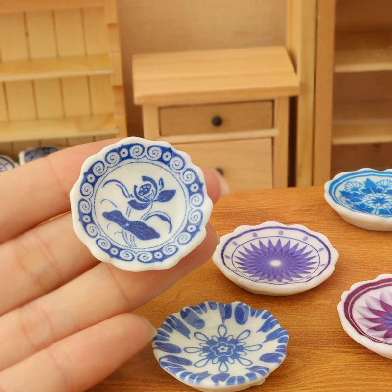 5Pcs 1:12 Dollhouse Miniature  - Home Cooking Dishes のレビューと価格