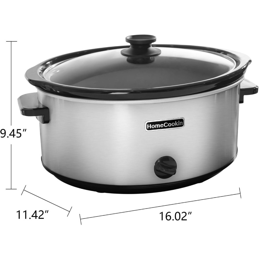7 Quart Oval Manual Slow Cooke - Home Cooking Meal のレビューと価格