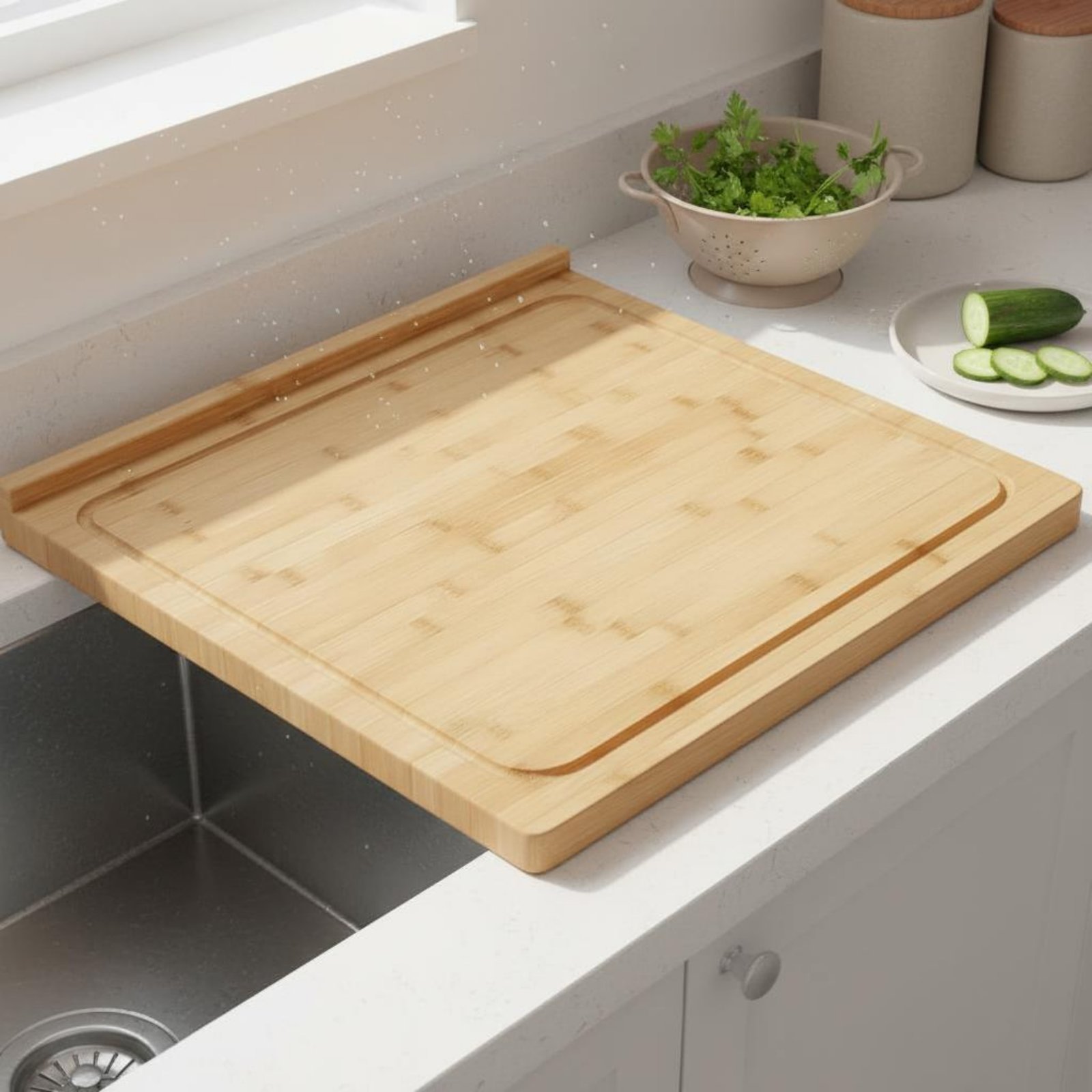 Over the Sink Cutting Board Mu - Home Cooking In のレビューと価格