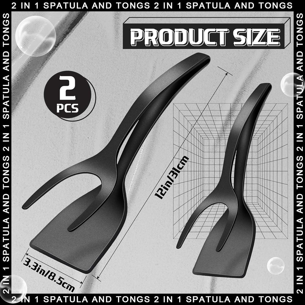 2 in 1 Grip Flip Spatula Clamp - Home Cooking In French のレビューと価格