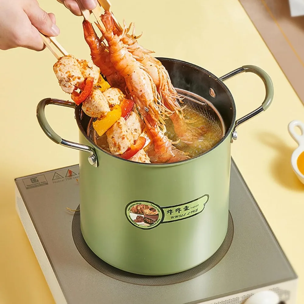 3L Pasta Pot Deep Frying Pot w - Home Cooking In French のレビューと価格