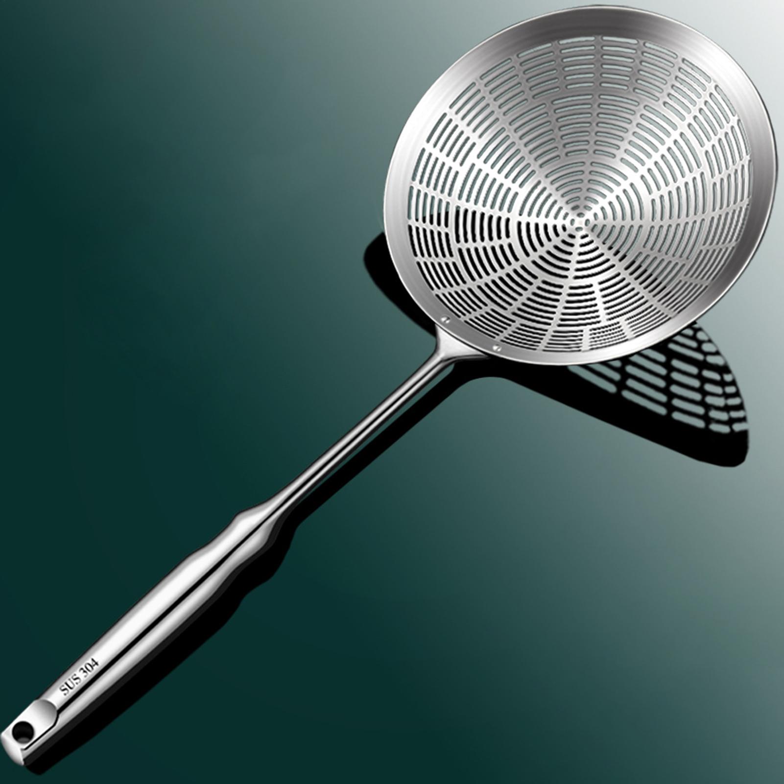 Strainer Spoon Long Handle Lar - Home Cooking In French のレビューと価格