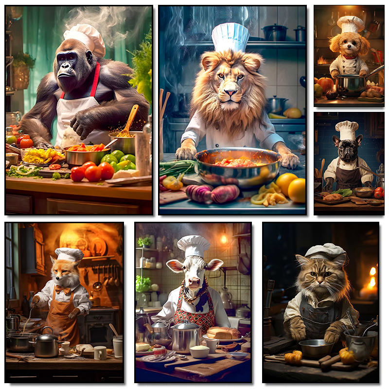 Funny Animal Fox Dog Lion Kitc - Home Cooking For Dogs のレビューと価格