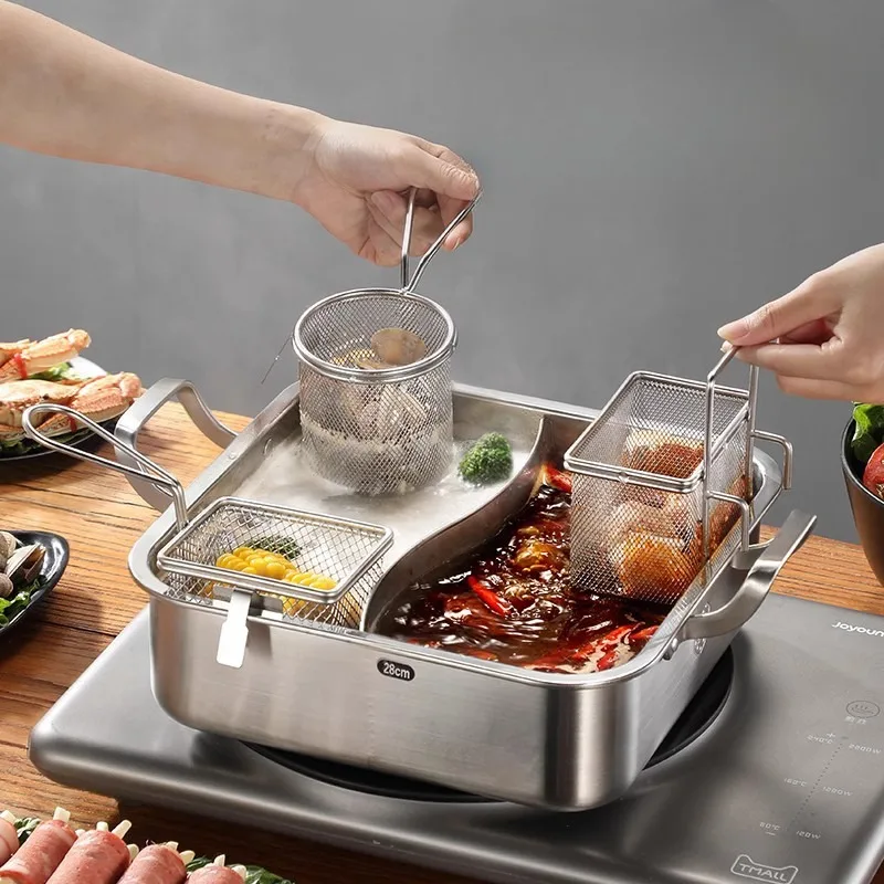 Hot Pot Colander Filter with H - Home Cooking In French のレビューと価格