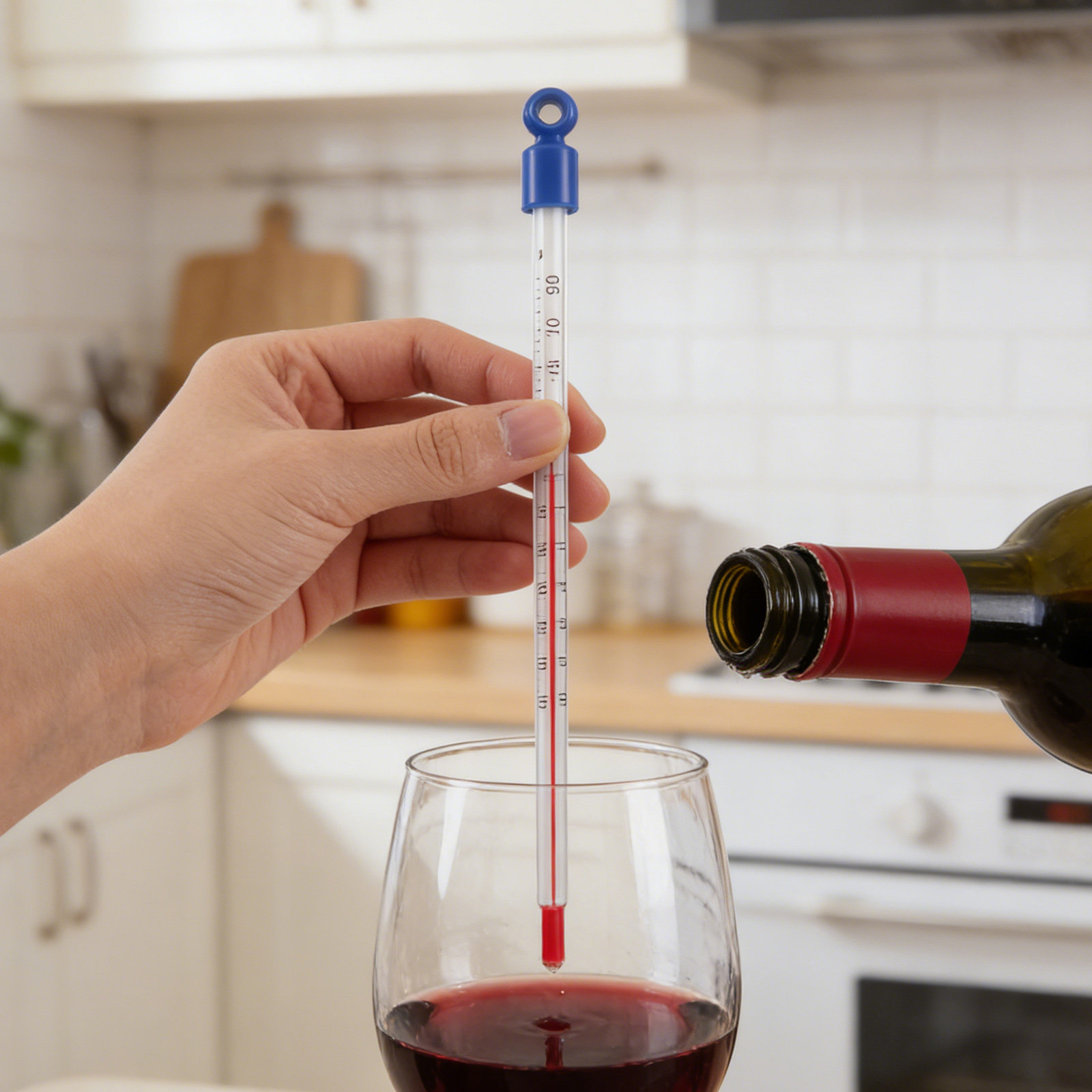 Glass Home Brew Wine Thermomet - Home Cooking In のレビューと価格