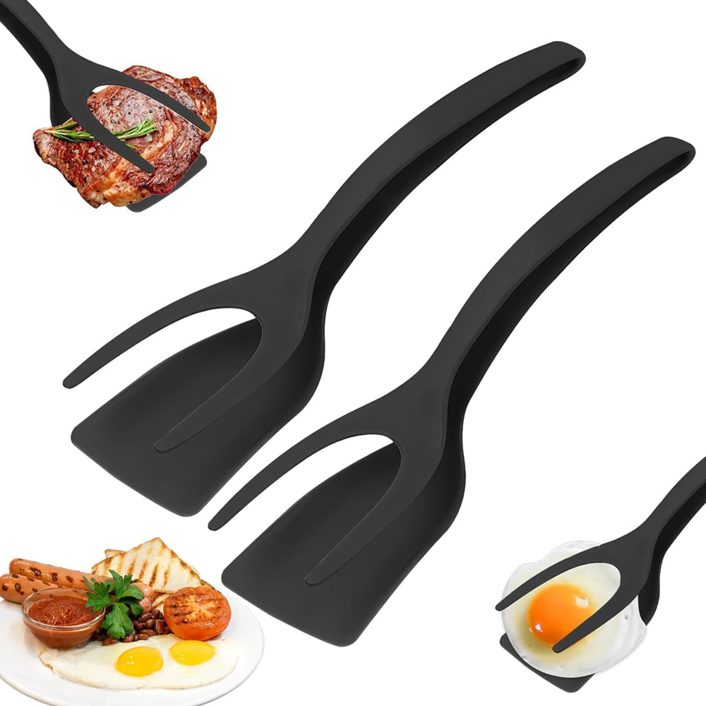 2 in 1 Grip Flip Spatula Clamp - Home Cooking In French のレビューと価格