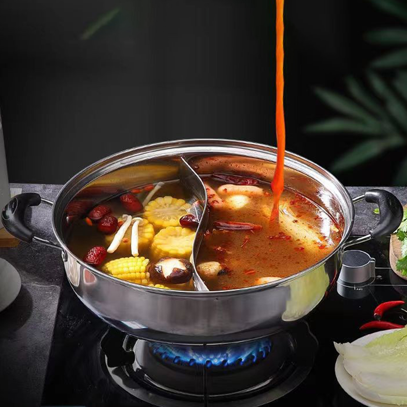 Chinese Shabu Shabu Pot Cookin - Home Cooking Chinese のレビューと価格