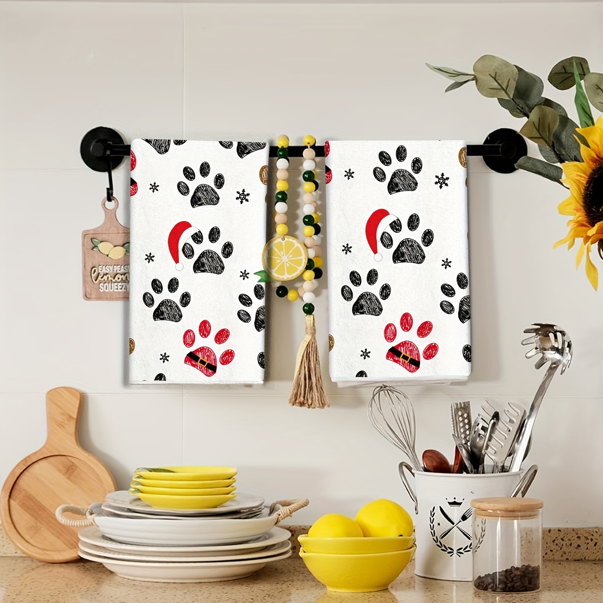 2Pcs, Red Christmas Hat Dog Pa - Home Cooking For Dogs のレビューと価格