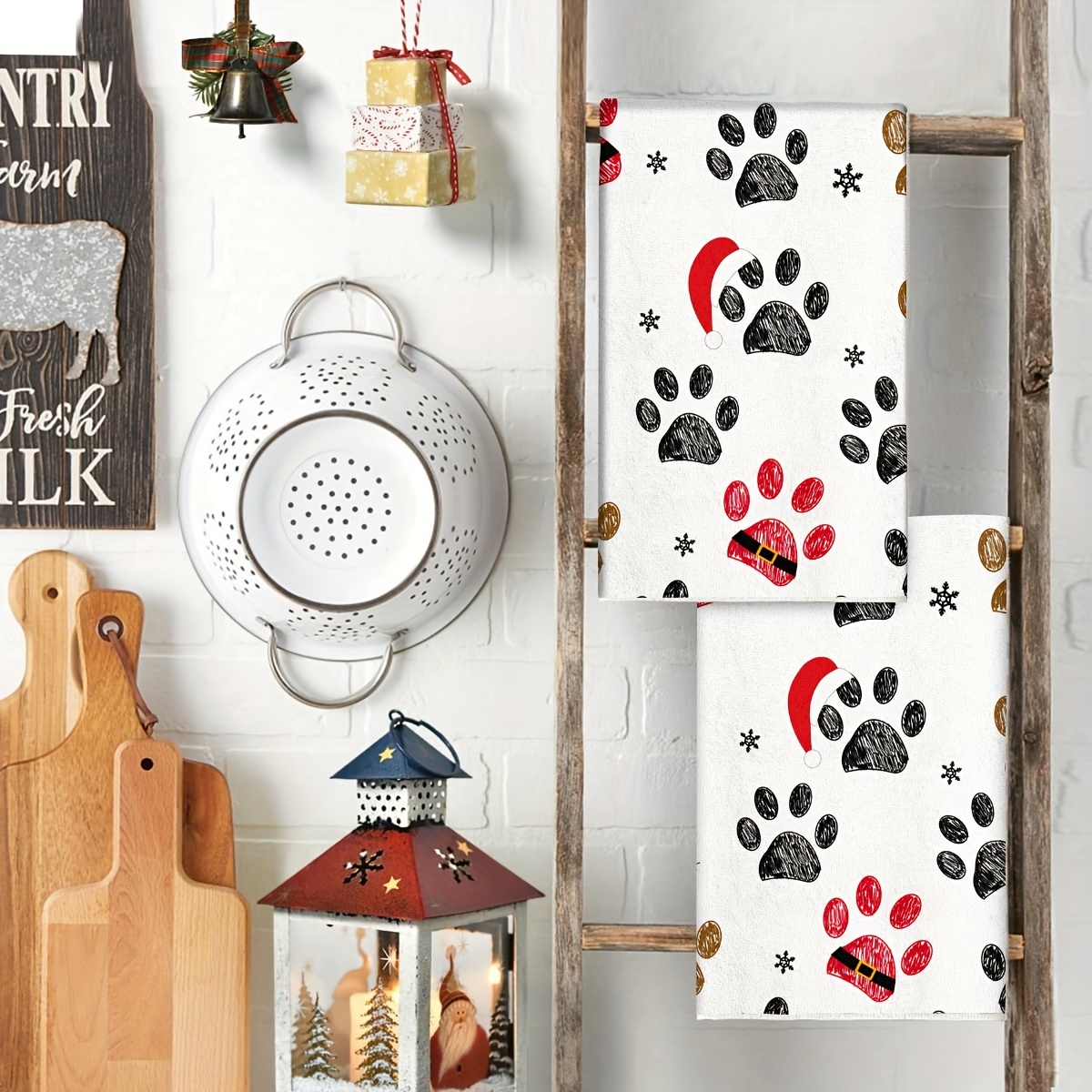 2Pcs, Red Christmas Hat Dog Pa - Home Cooking For Dogs のレビューと価格