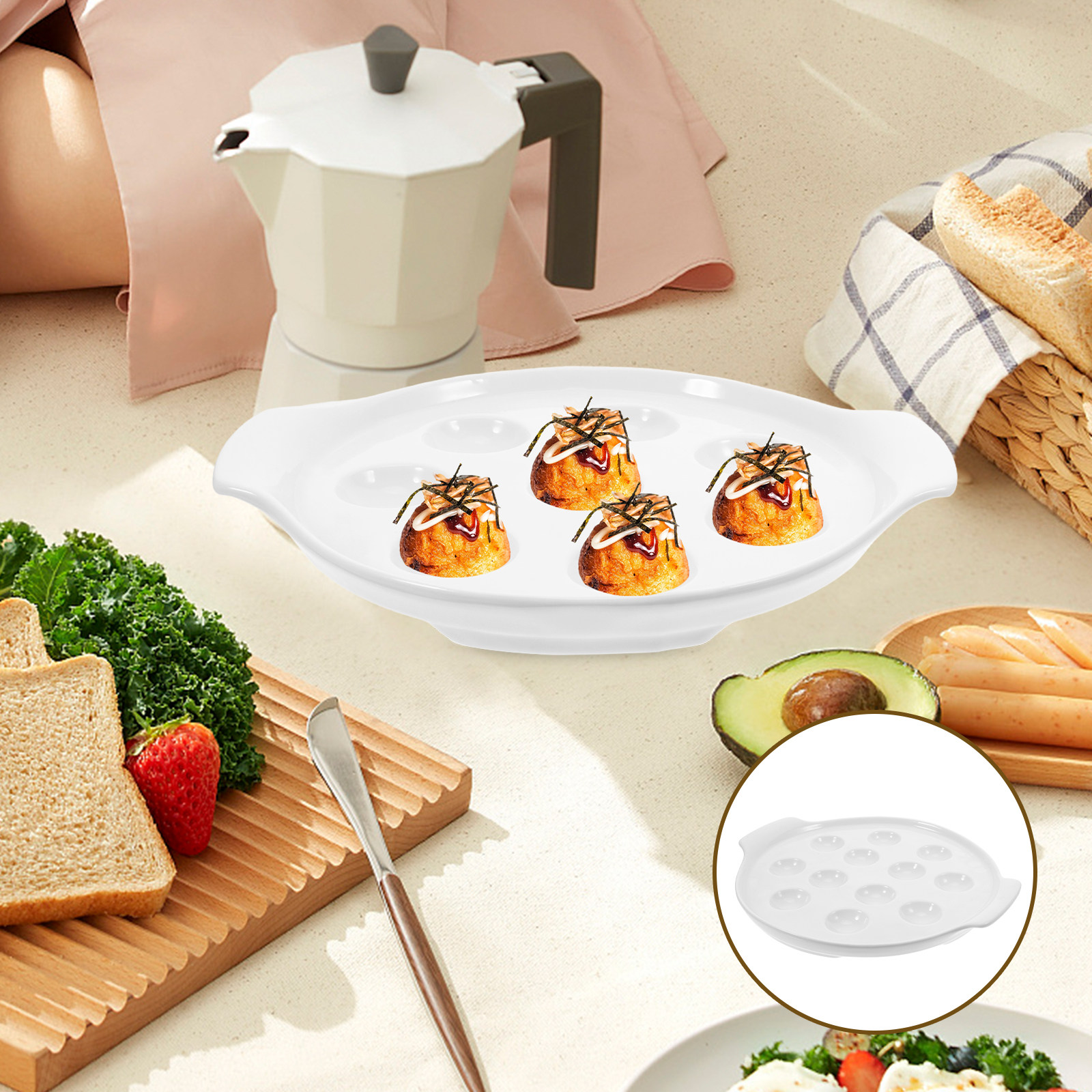 Ceramic Escargot Baking Dish F - Home Cooking In French のレビューと価格