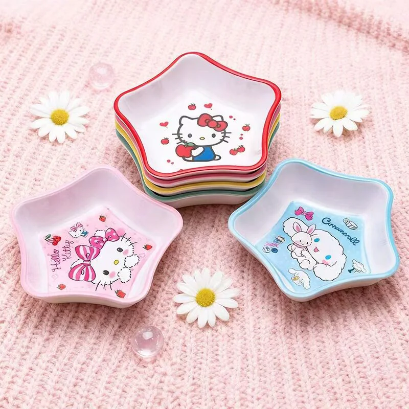 Cute Hello Kitty Bowl Five-poi - Home Cooking Dishes のレビューと価格
