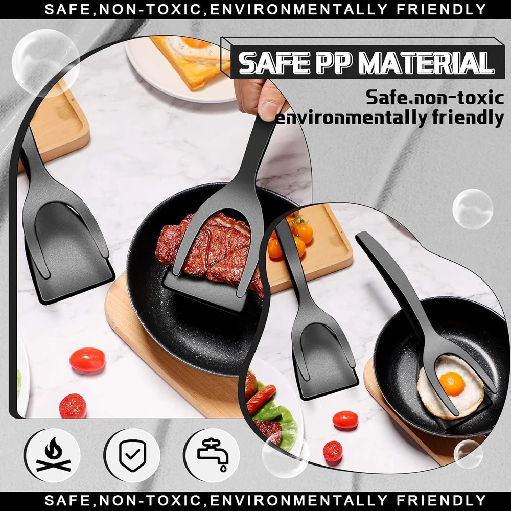 2 in 1 Grip Flip Spatula Clamp - Home Cooking In French のレビューと価格